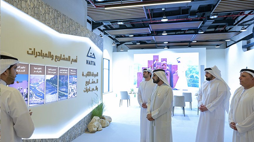 Mohammed bin Rashid reviews progress of Hatta Development Projects