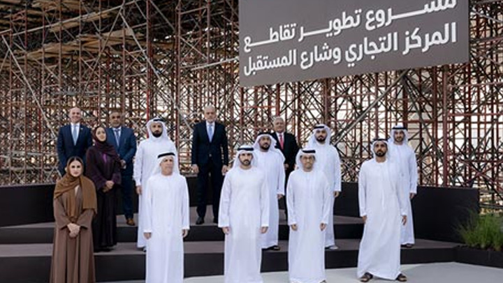 حمدان بن محمد يعتمد الهوية المعمارية لمشاريع الطرق