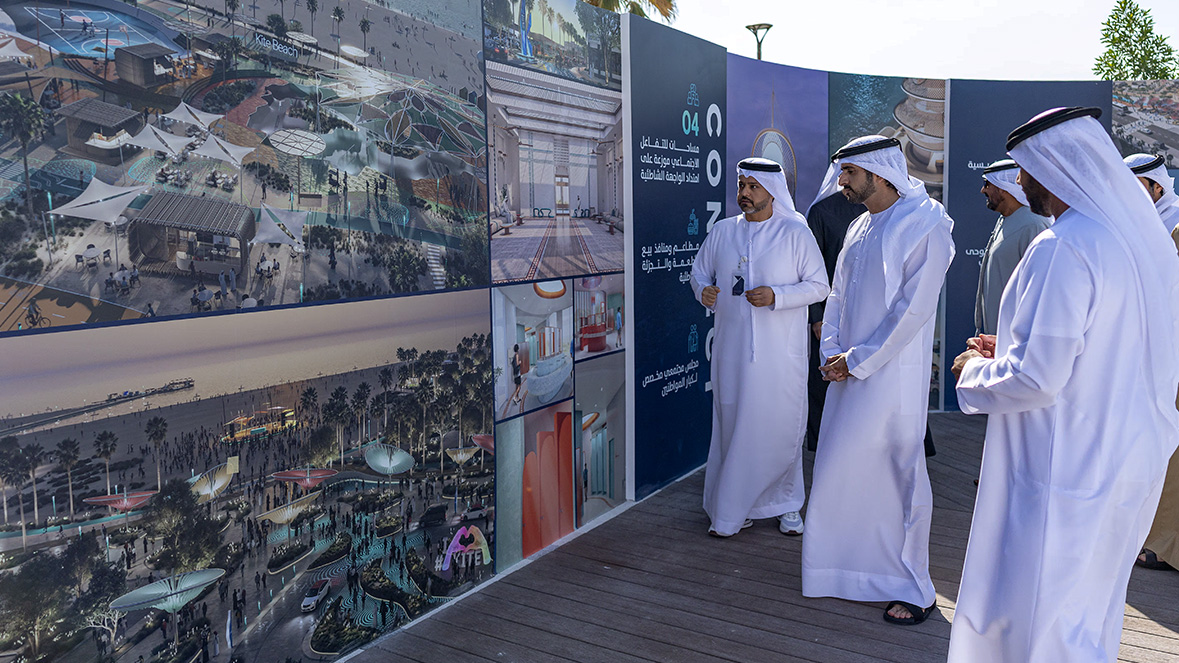 حمدان بن محمد يعتمد مخطط تطوير شاطئ أم سقيم